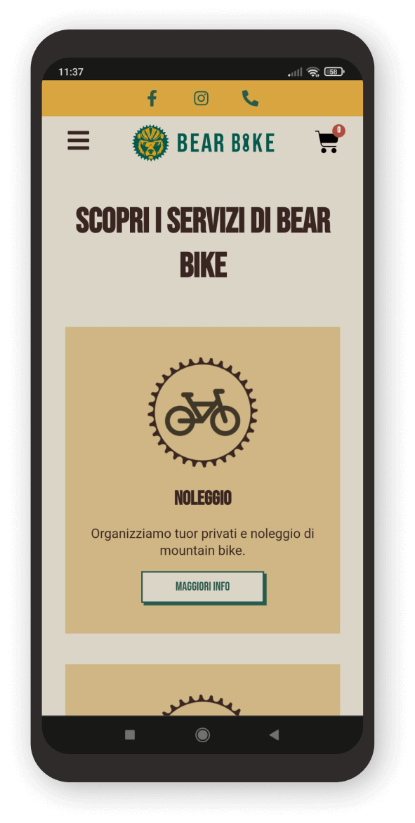 bear bike mobile